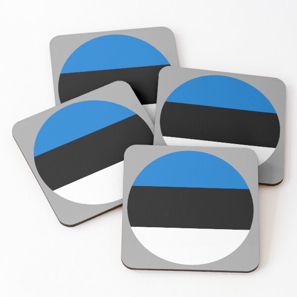 Item preview, Estonia Flag designed and sold by USEFULART-Shop.