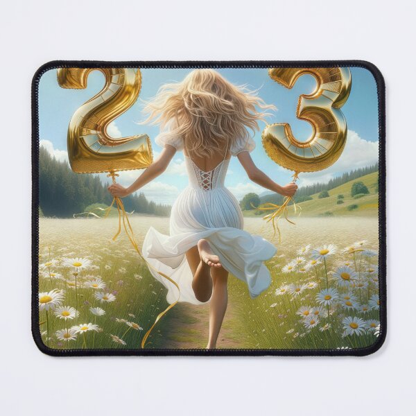 Item preview, Girl With Number Balloons designed and sold by Maria Dryfhout.
