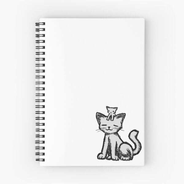 Item preview, Cat and Smaller Cat designed and sold by JustABirb.