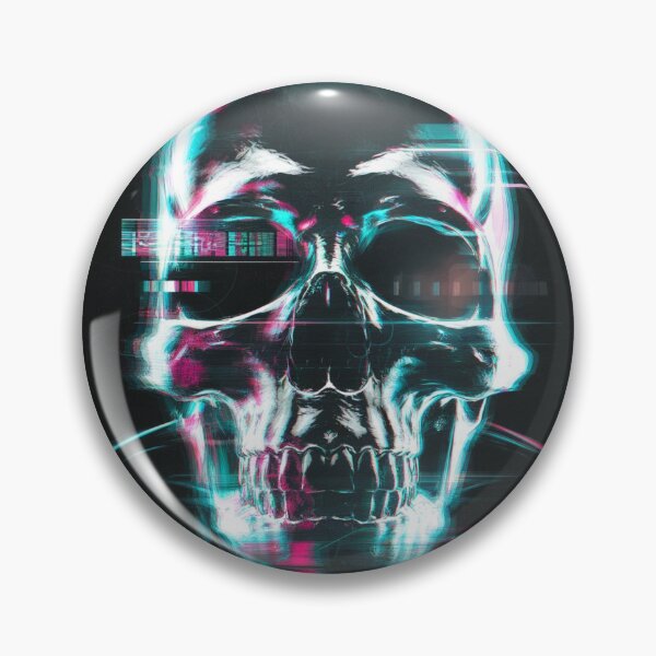 Item preview, Cyberpunk Neon Skull Graphic designed and sold by Philip-p22.