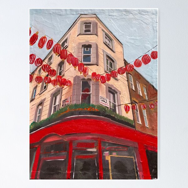 Item preview, Lanterns In Soho, London designed and sold by golan22may.