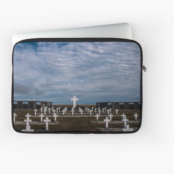 Argentine cemetery, Falkland islands. Laptop Sleeve