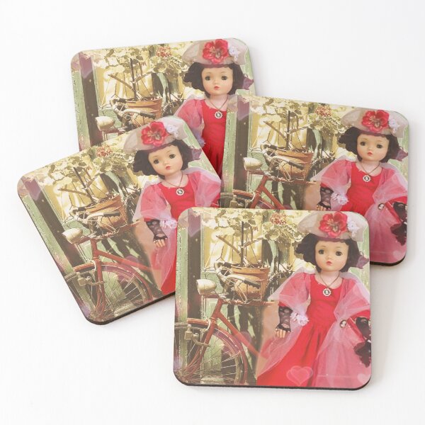 Item preview, Cissy in the City - Vintage Doll Art Collage designed and sold by amandaline.