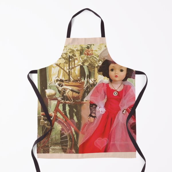 Item preview, Cissy in the City - Vintage Doll Art Collage designed and sold by amandaline.