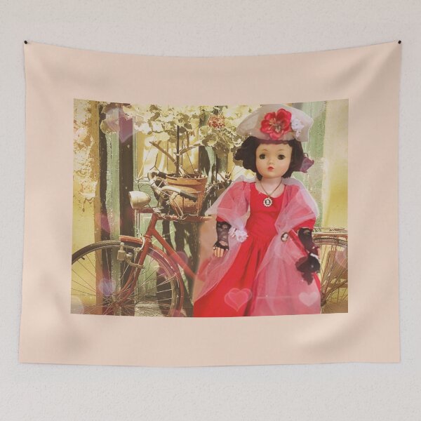 Item preview, Cissy in the City - Vintage Doll Art Collage designed and sold by amandaline.