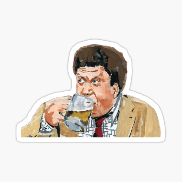 Artikel-Vorschau von Norm! – Von Cheers inspirierte handgemalte Illustration des beliebten Bar-Stammgastes, designt und verkauft von CarvingCoryArt.