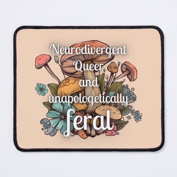 Artikel-Vorschau von Neurodivergent, queer und unverfroren wild, designt und verkauft von DanielleRoseCO.