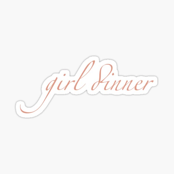 Item preview, girl dinner designed and sold by gloomydag.