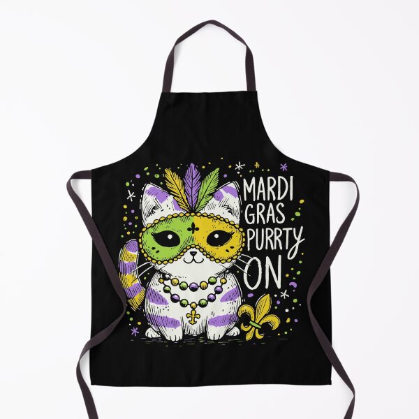 Artikelvorschau, Katzenmaskerade Mardi Gras Purrty On entworfen und verkauft von LuminOrb.