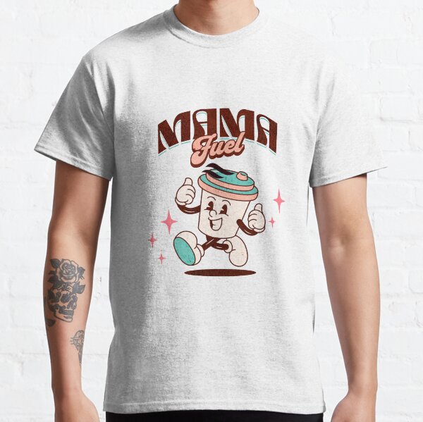 Item preview, Retro Mama Fuel Coffee Cup – Cute Vintage Coffee Lover Design designed and sold by TnMrkl.