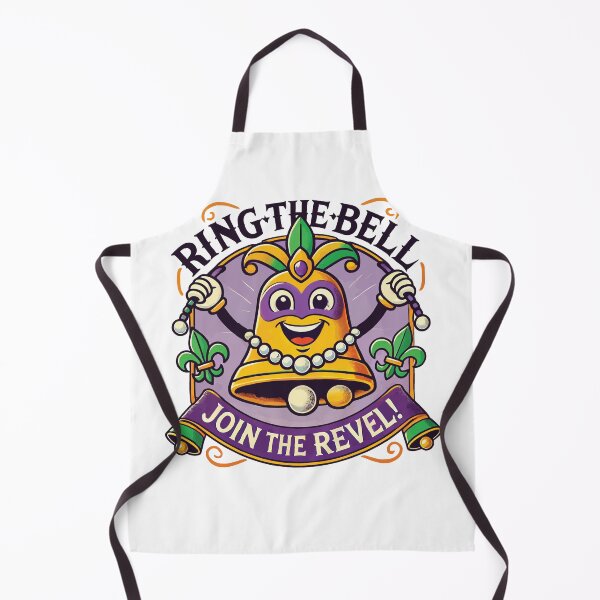 Item preview, Mardi Gras Ring The Bell Join The Revel designed and sold by LuminOrb.