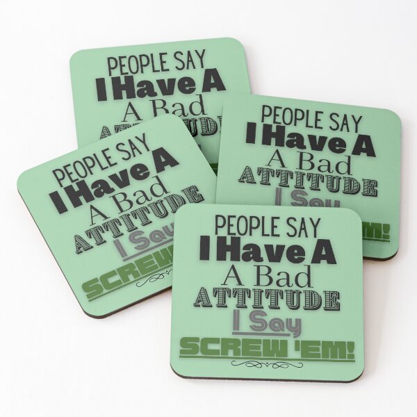 Item preview, Old Age Senior Humor With Attitude Problem-"People Say...". designed and sold by Old Age Ain't For Sissies!.