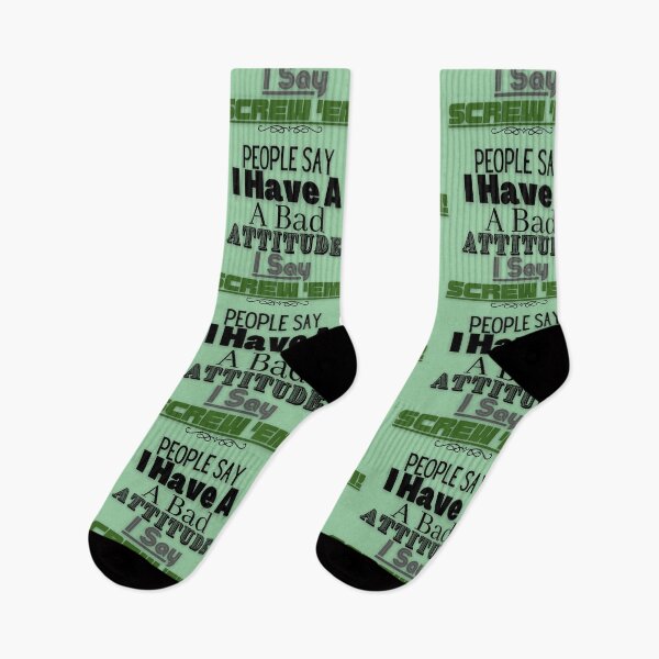 Item preview, Old Age Senior Humor With Attitude Problem-"People Say...". designed and sold by Old Age Ain't For Sissies!.