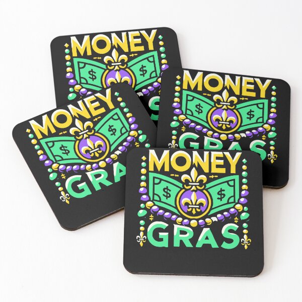 Artikelvorschau, Money Gras Flair Mit Mardi Gras entworfen und verkauft von LuminOrb.