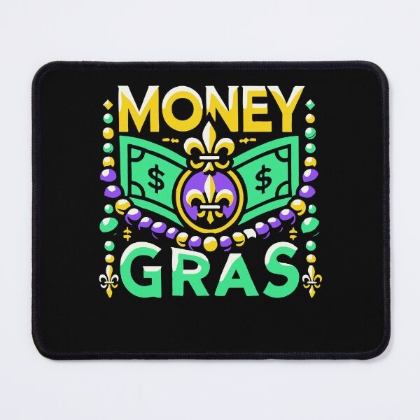 Artikelvorschau, Money Gras Flair Mit Mardi Gras entworfen und verkauft von LuminOrb.
