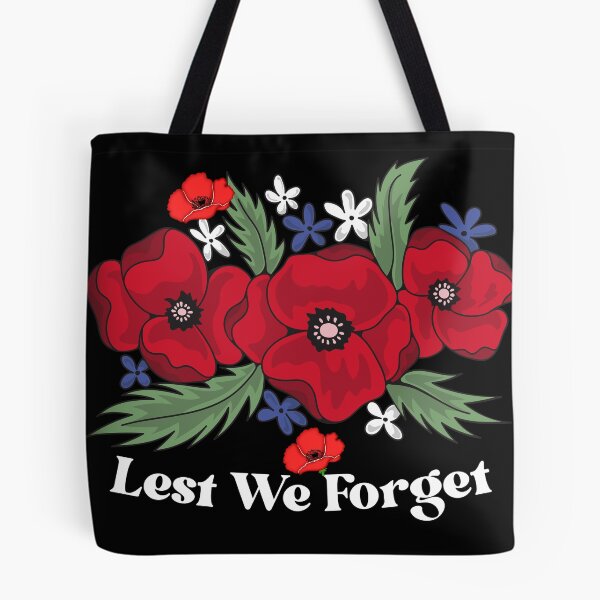 Item preview, anzac day 2025 - Lest We Forget - Red Poppy Day Australian  Men Woman Kids designed and sold by Taylor  ART.