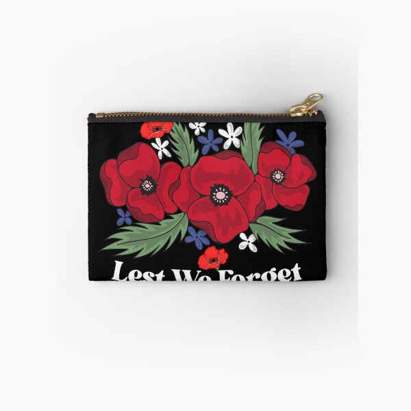 Item preview, anzac day 2025 - Lest We Forget - Red Poppy Day Australian  Men Woman Kids designed and sold by Taylor  ART.