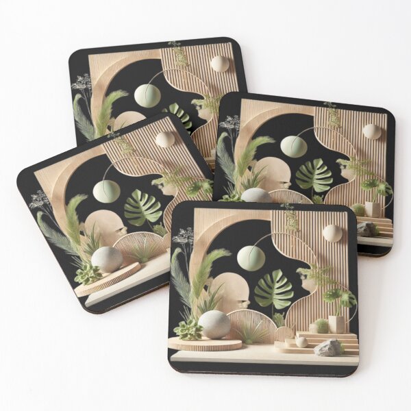 Item preview, Nature-Inspired Minimalist Design (Black) designed and sold by NaturaVestir.