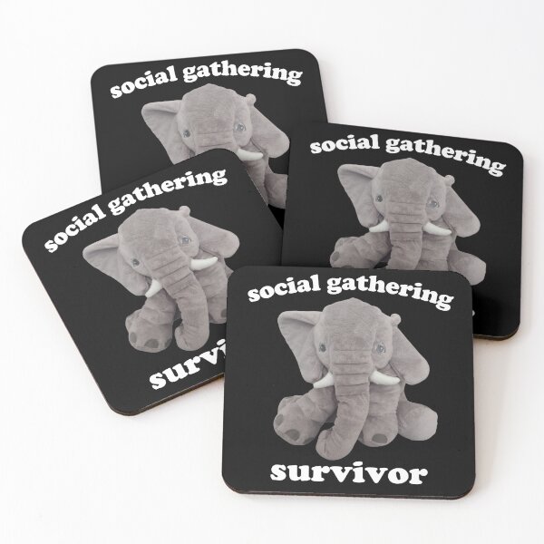 Item preview, Social gathering survivor designed and sold by Chaos Haven.
