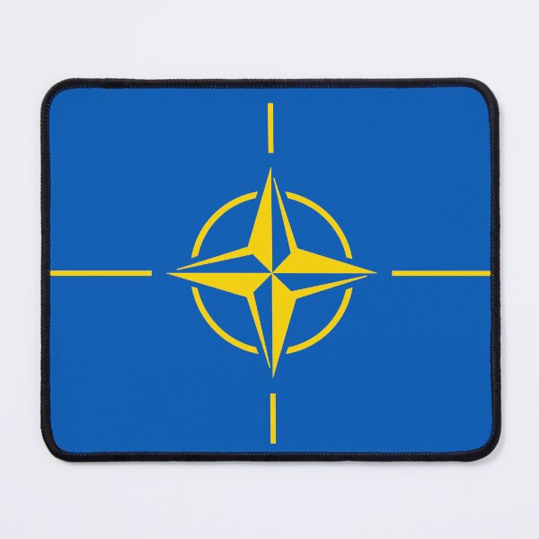 Item preview, NATO Ukrainian Flag designed and sold by FoxyElephants.