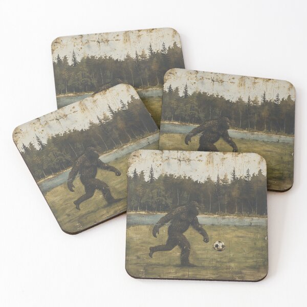 Item preview, Bigfoot soccer 3 designed and sold by TheIdleMonsters.