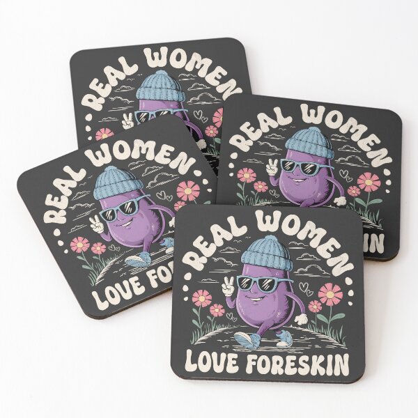 Item preview, Real Women Love Foreskin Funny Circumcision Prank designed and sold by Beanster-nl.