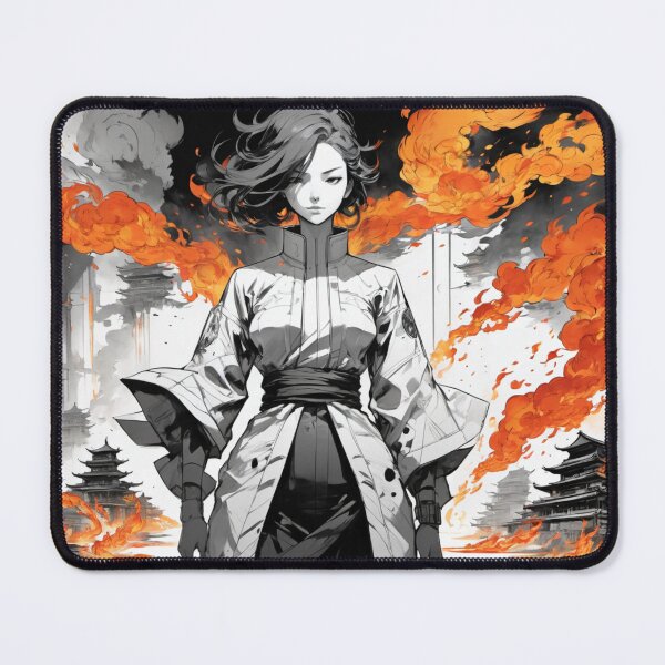 Item preview, Woman surrounded by fire designed and sold by MaBakerArt.