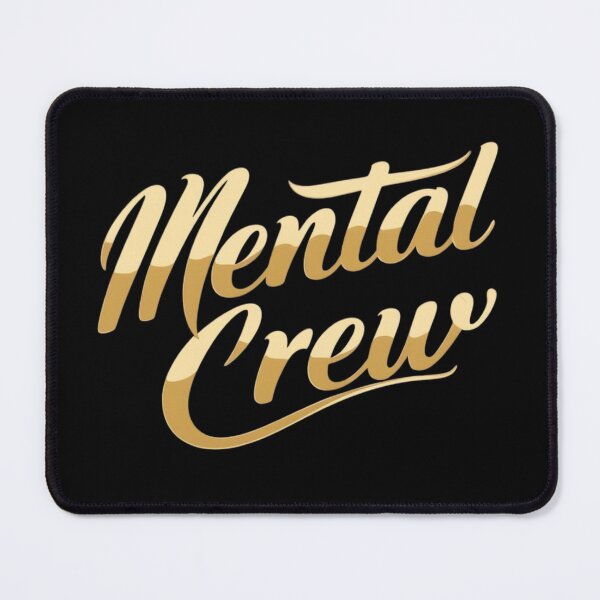 Item preview, mental CREW text vector designed and sold by jackoslimited.