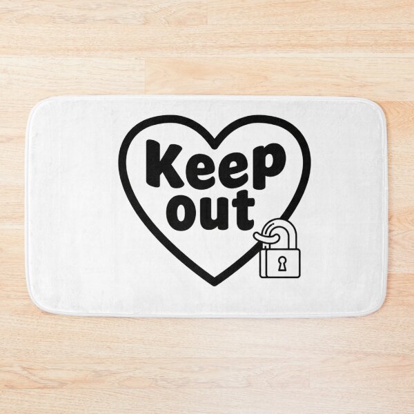 Item preview, keep out designed and sold by FitEnvy.