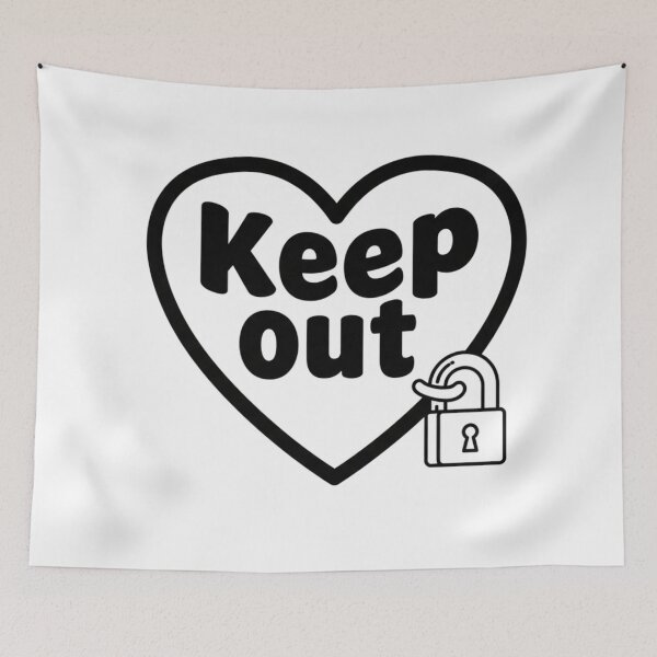 Item preview, keep out designed and sold by FitEnvy.