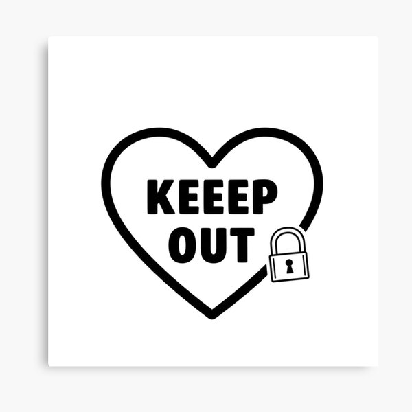 Item preview,  keep out designed and sold by FitEnvy.