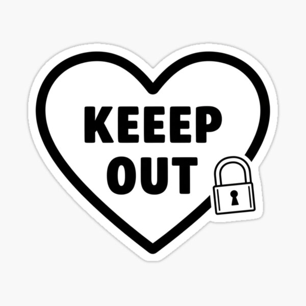 Item preview,  keep out designed and sold by FitEnvy.