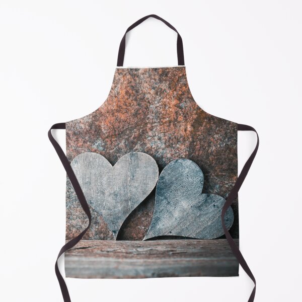 Item preview, Distressed Blue Hearts in Rough Rustic Setting designed and sold by CountyKent.