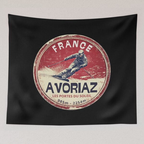 Item preview, Avoriaz - Portes du Soleil - France  designed and sold by GoodOldVintage.