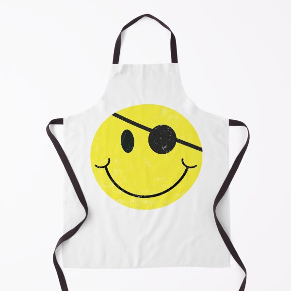 Item preview, Yellow Smile Emotion Face - Retro Happy Pirate Face designed and sold by VISIONSTURME.