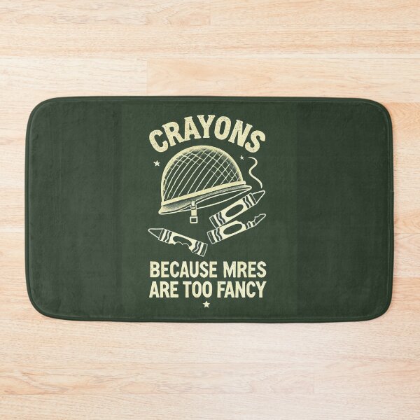 Item preview, Marine Corps Crayon-Eating Military Humor Gift Design designed and sold by Vectored Designs.