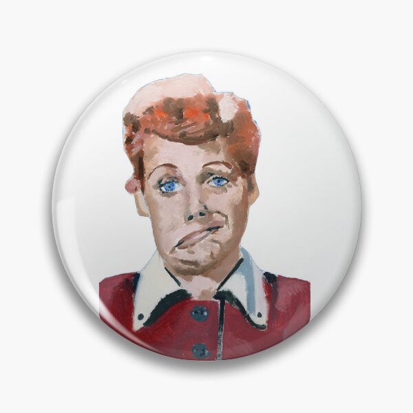 Artikelvorschau, Lucille Ball – Handgemalte Hommage an die I Love Lucy-Ikone entworfen und verkauft von CarvingCoryArt.