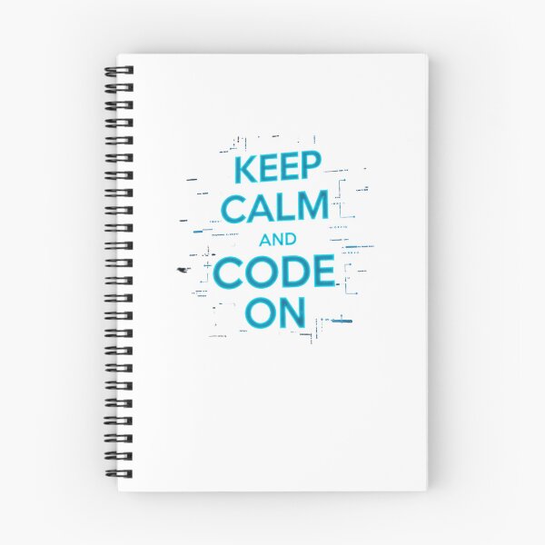 Item preview, eep Calm and Code On designed and sold by FitEnvy.