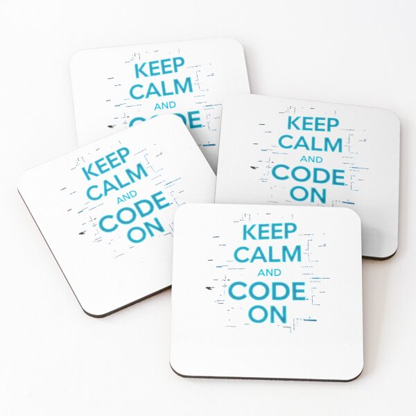 Item preview, eep Calm and Code On designed and sold by FitEnvy.