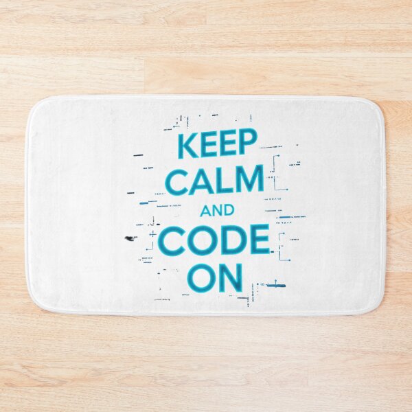 Item preview, eep Calm and Code On designed and sold by FitEnvy.