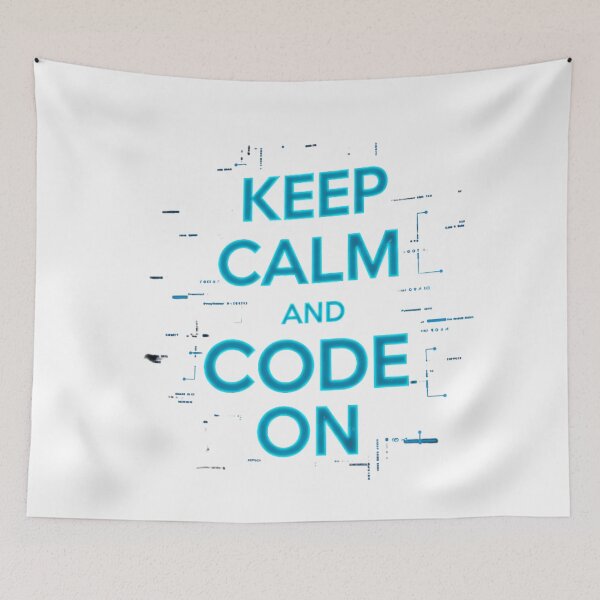 Item preview, eep Calm and Code On designed and sold by FitEnvy.