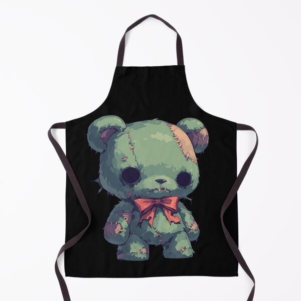 Item preview, Creepy Goth Teddy Bear designed and sold by Chaos Haven.