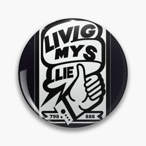Item preview, Living My Best Lie designed and sold by  ViralVisionsCreating .