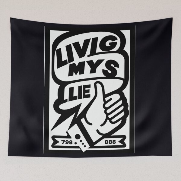 Item preview, Living My Best Lie designed and sold by  ViralVisionsCreating .
