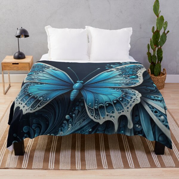 Item preview, Serene Butterfly in a Fantasy Bloom designed and sold by Harmonic_Layers.