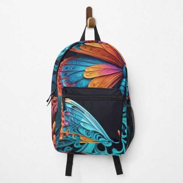 Item preview, Ornate Blue Butterfly in Blooming Art designed and sold by Harmonic_Layers.