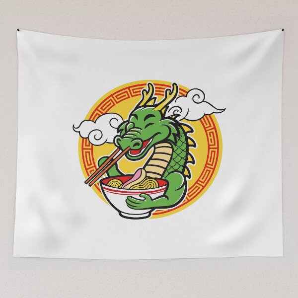 Item preview, Dragon Ramen Noodle Art designed and sold by Timegraf.