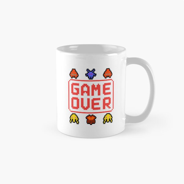 Item preview, Game Over Retro Gaming Pixel designed and sold by Retro Maniac 90's.