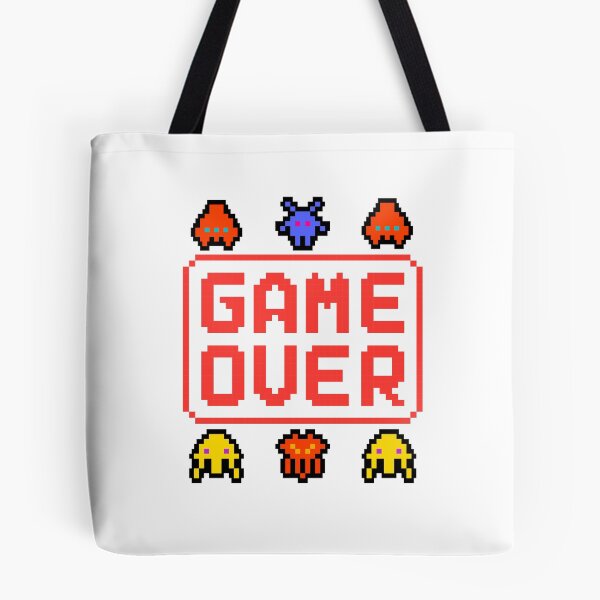 Item preview, Game Over Retro Gaming Pixel designed and sold by Retro Maniac 90's.