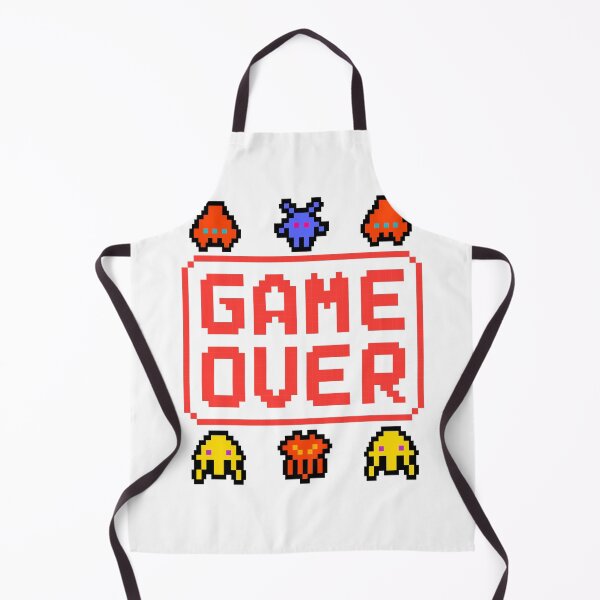 Item preview, Game Over Retro Gaming Pixel designed and sold by Retro Maniac 90's.